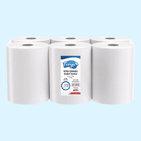 Foryu Havlu İçten Çekmeli 2 Kat - 3kg, 4kg - X 6 adet