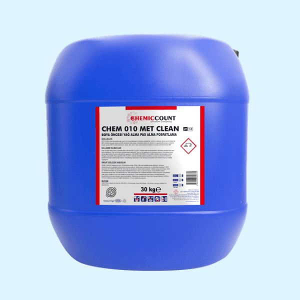 CHEM 010 MET CLEAN - Boya öncesi yağ alma, pas alma, fosfatlama