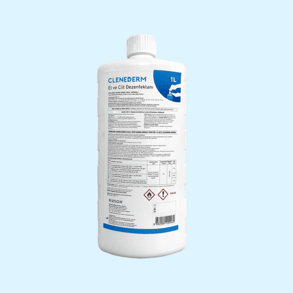 PC 006 CLENEDERM - Alkol bazlı el hijyeni, biyosidal ruhsatlı